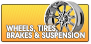 Wheels, Tires, Brakes & Suspension